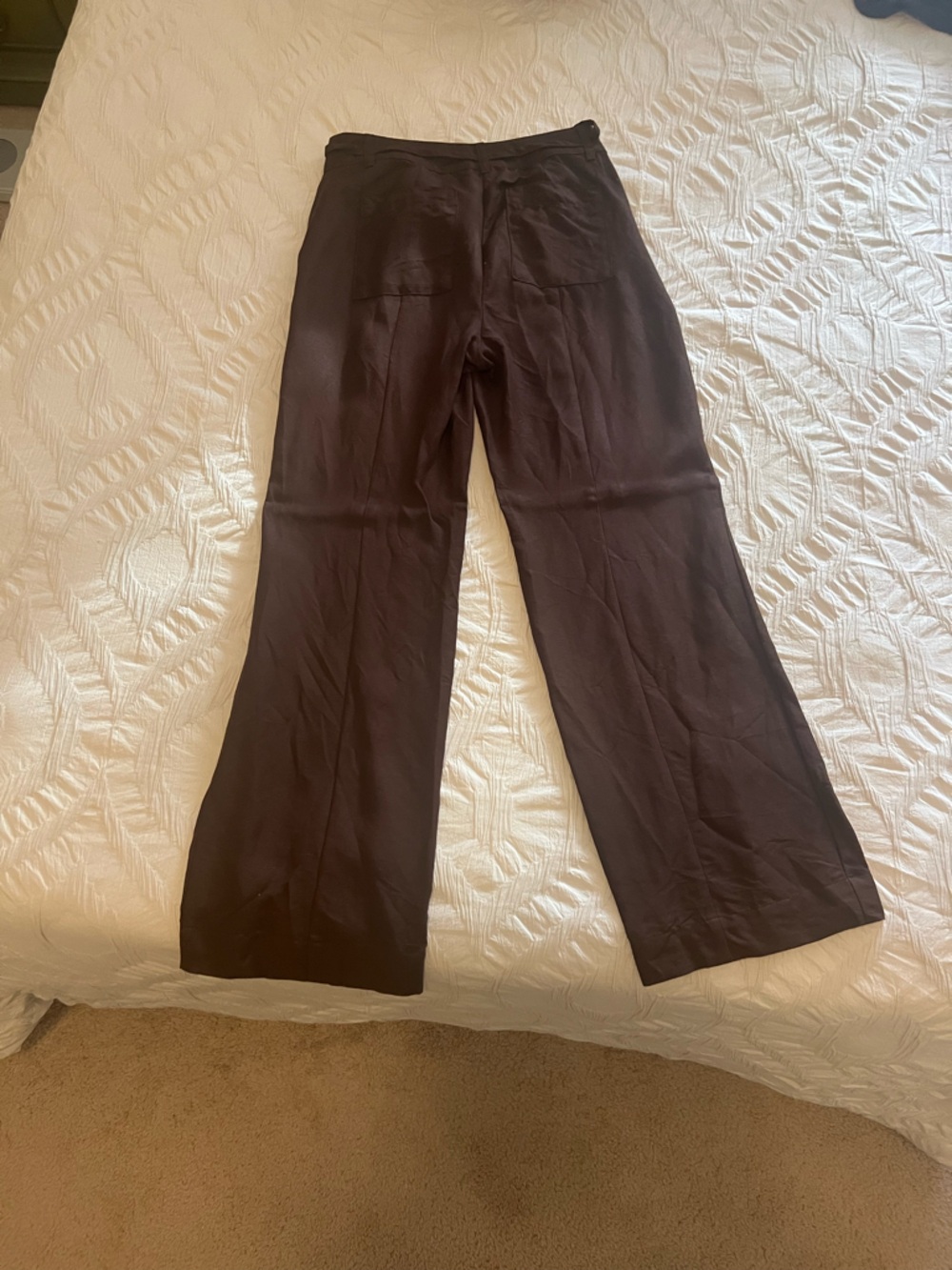 LOFT Chocolate Brown Tailored Pants